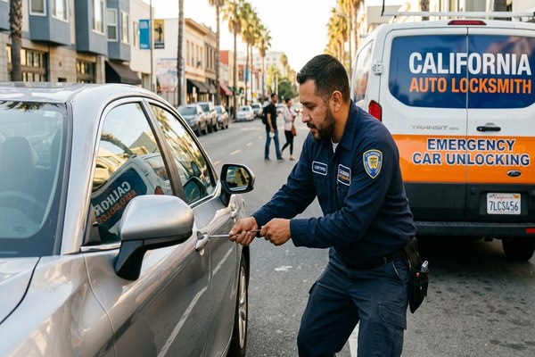 Auto locksmith car key programming in San Ramon CA